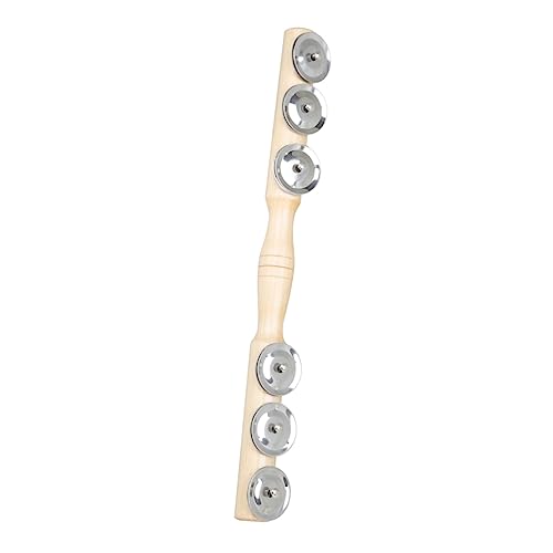 DECHOUS 1Stück Jingle Bell Stick Musikspielzeug Für Holzspielzeug Musikalität Und Koordination Kreatives von DECHOUS