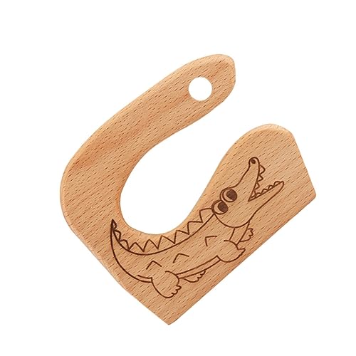 DECHOUS 1Stück Kreativer Kinderschneider Für Sicheres Schneidewerkzeug Für Gemüse Holzspielzeug Für Kinderküchenwerkzeug Mit Rundem Griff Echse DECHOUS 1Stück Kreativer Kinderschneider Für Sicheres Schneidewerkzeug Für Gemüse Holzspielzeug Für Kinderküchenwerkzeug Mit Rundem Griff Echse von DECHOUS