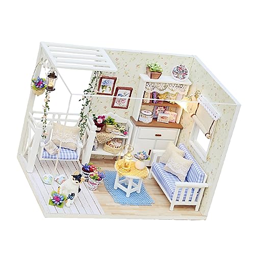DECHOUS 1Stück Kreatives DIY Modell Handgemachtes DIY Cottage Für Zuhause Lustiges Für DIY Wohnung Für Bastelprojekte Und Kreative Freizeitgestaltung von DECHOUS
