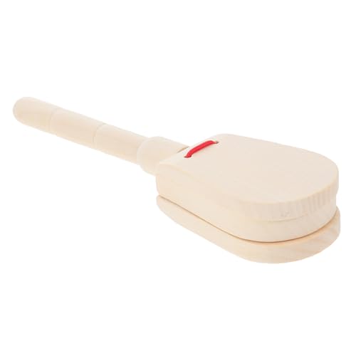 DECHOUS 1Stück Lagiges Castanet Für Kleinkinder Musikalisches Holzspielzeug Für Frühe Bildung Schlaginstrument Für Jahre Fördert Kreativität Und Rhythmus DECHOUS 1Stück Lagiges Castanet Für Kleinkinder Musikalisches Holzspielzeug Für Frühe Bildung Schlaginstrument Für Jahre Fördert Kreativität Und Rhythmus von DECHOUS