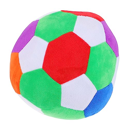 DECHOUS 1Stück Plüsch Fußball Weiches Fußballformkissen Für Fußballfans Kreatives Plüschtier Bunten Farben DECHOUS 1Stück Plüsch Fußball Weiches Fußballformkissen Für Fußballfans Kreatives Plüschtier Bunten Farben von DECHOUS