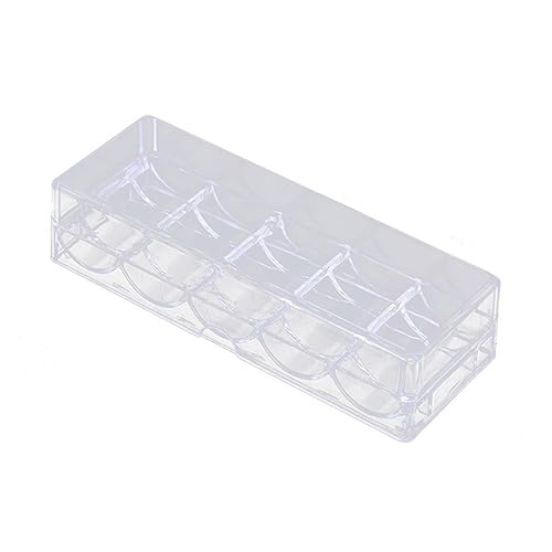 DECHOUS 1Stück Transparente Poker Chips Boxen Mit Deckel Stapelbare Aufbewahrungsbox Für Poker Chips Chips Organizer Für Spieleabende Und Dekoration DECHOUS 1Stück Transparente Poker Chips Boxen Mit Deckel Stapelbare Aufbewahrungsbox Für Poker Chips Chips Organizer Für Spieleabende Und Dekoration von DECHOUS