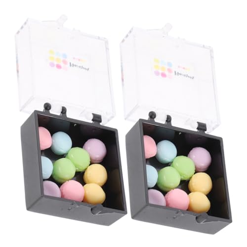 DECHOUS 2 Boxen Puppenhaus Mini Simulierte Hölzerne Schilderszene Retro Tafel Dekorative Ornamente Puppenhaus Essen Dessert Puppenhaus Miniatur Puppenhaus Macaron Puppenhaus Kunststoff DECHOUS 2 Boxen Puppenhaus Mini Simulierte Hölzerne Schilderszene Retro Tafel Dekorative Ornamente Puppenhaus Essen Dessert Puppenhaus Miniatur Puppenhaus Macaron Puppenhaus Kunststoff von DECHOUS