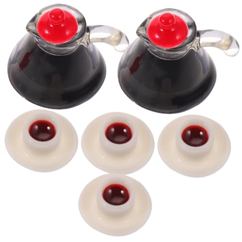 DECHOUS 2 Sätze Mini-kaffeekanne Miniatur Kaffeebecher to-go Kaffeetassen Wasserkocher Puppenhaus Zubehör Kaffeekanne Prop Mini-hausbedarf Mini -kaffeekanne Kaffeekessel Ornament Harz DECHOUS 2 Sätze Mini-kaffeekanne Miniatur Kaffeebecher to-go Kaffeetassen Wasserkocher Puppenhaus Zubehör Kaffeekanne Prop Mini-hausbedarf Mini -kaffeekanne Kaffeekessel Ornament Harz von DECHOUS