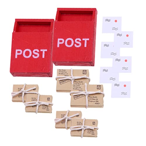 DECHOUS 2 Sätze Puppenhaus kinderspielzeug für Attraktives Dollhouse Furniture gastgeschenk Puppenhaus-Möbelstatue Mini-Pakete-Requisite Papier DECHOUS 2 Sätze Puppenhaus kinderspielzeug für Attraktives Dollhouse Furniture gastgeschenk Puppenhaus-Möbelstatue Mini-Pakete-Requisite Papier von DECHOUS