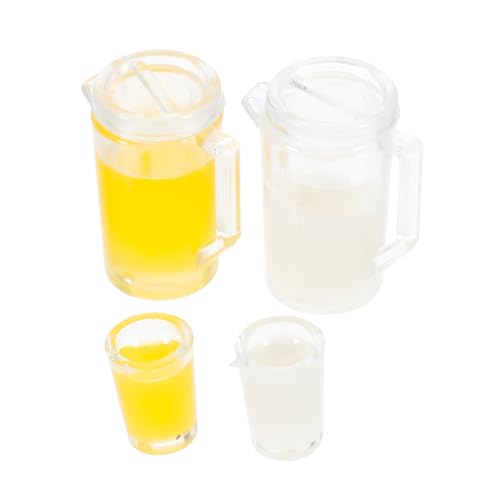 DECHOUS 2 Sätze Puppenstubengetränk Miniaturen drinnen Dekorationen Mini-Tassen Milch Miniatures miniaturmodelle mini getränke wasserkocher Rollenspielzubehör Puppenhauslieferungen Plastik DECHOUS 2 Sätze Puppenstubengetränk Miniaturen drinnen Dekorationen Mini-Tassen Milch Miniatures miniaturmodelle mini getränke wasserkocher Rollenspielzubehör Puppenhauslieferungen Plastik von DECHOUS