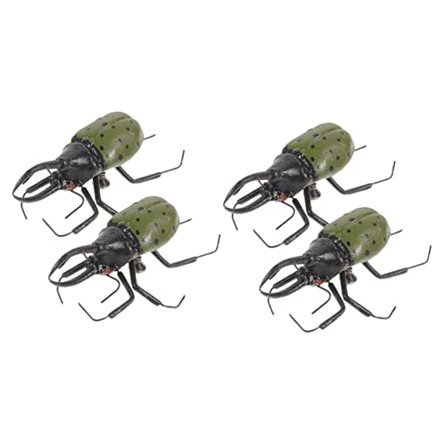 DECHOUS 2 Sätze Simulierte Insekten Für Kinderspielzeug Spielsachen Für Mikrolle Educational Toys Nachgemachtes Gefälschte Uang-Statue Ton 2 Stücke * 2 von DECHOUS