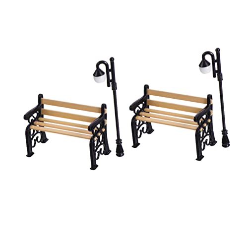 DECHOUS 2 Satz 4 Stück Puppenhaus Mini Babyspielzeug Kinderspielzeug Puppendekor Metall von DECHOUS