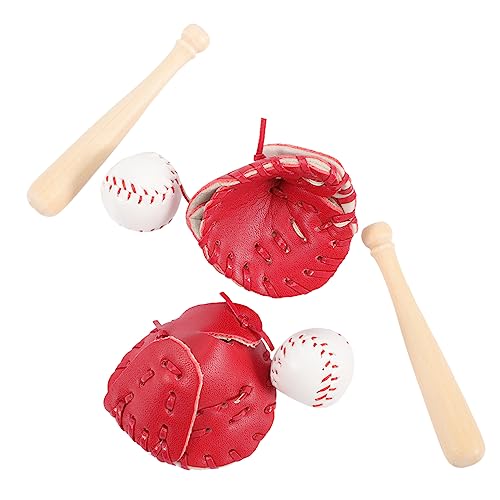 DECHOUS 2 Sets Baseball Softball Hülle Mini Baseball Dekorationen Baseball Schlüsselanhänger Großhandschuh Für Miniatur Baseballschläger Kits Handschuhe Miniaturen Baseball DECHOUS 2 Sets Baseball Softball Hülle Mini Baseball Dekorationen Baseball Schlüsselanhänger Großhandschuh Für Miniatur Baseballschläger Kits Handschuhe Miniaturen Baseball von DECHOUS
