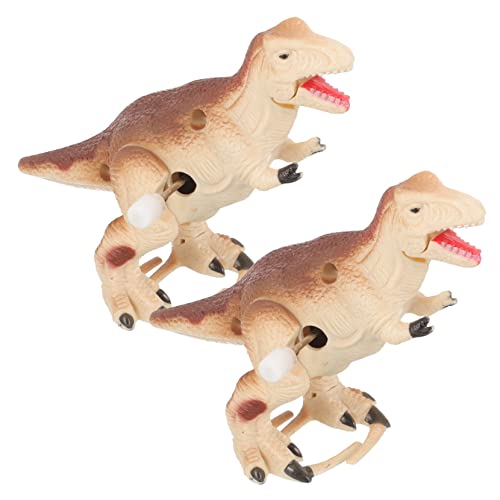 DECHOUS 2 Stück Dinosaurier- interaktives kinderspielzeug kinderknallzeug ostergeschenke lustig Kid Toys lustiges für Lernspielzeug für Plastik von DECHOUS