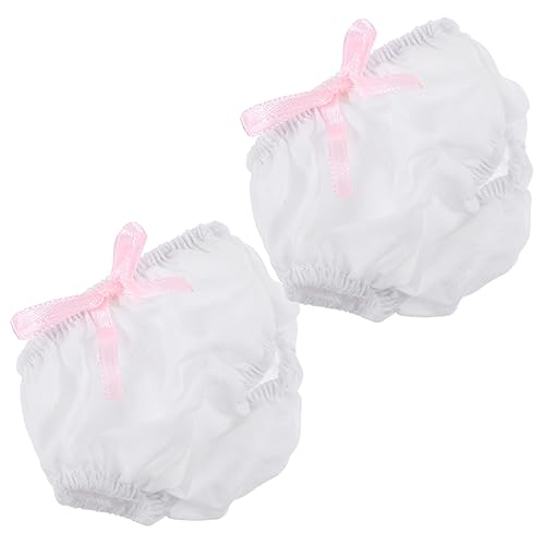 DECHOUS 2 Stück Höschen Toys mädchen Puppenhose Puppenaccessoires Puppen Klamotten für Puppen Puppenhöschen für Babypuppen Stoff Weiß DECHOUS 2 Stück Höschen Toys mädchen Puppenhose Puppenaccessoires Puppen Klamotten für Puppen Puppenhöschen für Babypuppen Stoff Weiß von DECHOUS