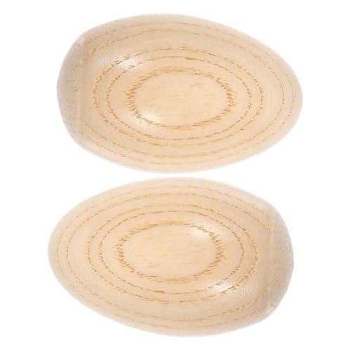 DECHOUS 2 Stück Holz Maracas Musikinstrument für Kreative Klangspielzeuge für Jungen und Mädchen für Rhythmisches Spiel und Musikalische DECHOUS 2 Stück Holz Maracas Musikinstrument für Kreative Klangspielzeuge für Jungen und Mädchen für Rhythmisches Spiel und Musikalische von DECHOUS