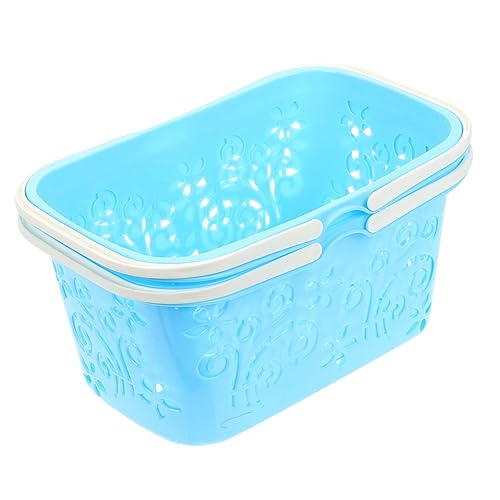 DECHOUS 2 Stück Kleine Körbe Kleine Einkaufskörbe Blau Kunststoff Mini Einkaufskörbe Miniatur Spielzeugkorb DECHOUS 2 Stück Kleine Körbe Kleine Einkaufskörbe Blau Kunststoff Mini Einkaufskörbe Miniatur Spielzeugkorb von DECHOUS