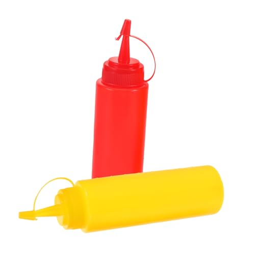 DECHOUS 2 Stück Knifflige Ketchup-Flasche Trickspielzeug Spender klein Party-Streich- lustiges Witzige Ketchupflasche Saucenflaschen quetschen Saucenflasche aus Plastik DECHOUS 2 Stück Knifflige Ketchup-Flasche Trickspielzeug Spender klein Party-Streich- lustiges Witzige Ketchupflasche Saucenflaschen quetschen Saucenflasche aus Plastik von DECHOUS