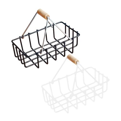 DECHOUS 2 Stück Mini-Korb Gewebte Handhaben Lagerung Weiden Rattan Körbe Klein Miniatur-korbmöbel Mini Möbel Miniatur-korbmodell Puppenhaus-Korb-Modell Wohndekoration Legierung DECHOUS 2 Stück Mini-Korb Gewebte Handhaben Lagerung Weiden Rattan Körbe Klein Miniatur-korbmöbel Mini Möbel Miniatur-korbmodell Puppenhaus-Korb-Modell Wohndekoration Legierung von DECHOUS