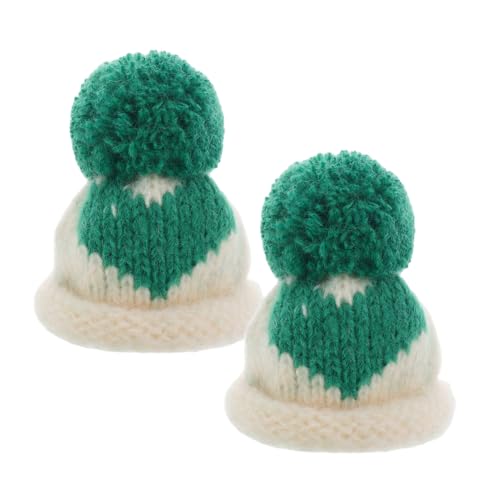 DECHOUS 2 Stück Mini-Strick-weihnachtsmütze, Weihnachts-mini-strickpuppenmütze, Niedliche Puppen-bastelmütze, Miniatur-wollmütze, Niedliche Puppenmütze Für Die Schmuckherstellung, DECHOUS 2 Stück Mini-Strick-weihnachtsmütze, Weihnachts-mini-strickpuppenmütze, Niedliche Puppen-bastelmütze, Miniatur-wollmütze, Niedliche Puppenmütze Für Die Schmuckherstellung, von DECHOUS