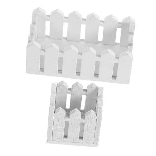 DECHOUS 2 Stück Miniatur Gartenzaun Weiß Rechteckiger Mini Blumentopf und Kleiner Eierkorb Leichter Realistischer Pflanzer für DIY Puppenhaus Innen Außendeko Vielseitig Einsetzbar DECHOUS 2 Stück Miniatur Gartenzaun Weiß Rechteckiger Mini Blumentopf und Kleiner Eierkorb Leichter Realistischer Pflanzer für DIY Puppenhaus Innen Außendeko Vielseitig Einsetzbar von DECHOUS