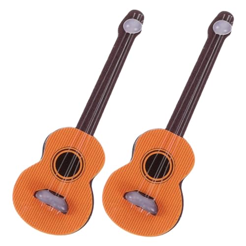 DECHOUS 2 Stück Miniatur Gitarre kleine Gitarre Puppenhaus-Miniaturgitarre Miniaturgitarrenmodell Zubehör Puppe dekorative Gitarre Mini-Deko-Accessoire hölzern Light Brown DECHOUS 2 Stück Miniatur Gitarre kleine Gitarre Puppenhaus-Miniaturgitarre Miniaturgitarrenmodell Zubehör Puppe dekorative Gitarre Mini-Deko-Accessoire hölzern Light Brown von DECHOUS