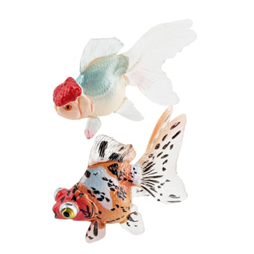 DECHOUS 2 Stück -Modell Schwimmender Fisch für Teich für Aquarien Quallenlampe Tiere Unterwasser Fische Simulation Tierfigur Fisch Figur PVC DECHOUS 2 Stück -Modell Schwimmender Fisch für Teich für Aquarien Quallenlampe Tiere Unterwasser Fische Simulation Tierfigur Fisch Figur PVC von DECHOUS