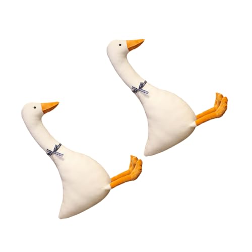DECHOUS 2 Stück Puppe Plüschtier Gans Plüschtiere gefüllte Gans groß Gans Stofftier für kinderspielzeug Soft Toy geschke Kuscheltier Plüschspielzeug PP Baumwolle DECHOUS 2 Stück Puppe Plüschtier Gans Plüschtiere gefüllte Gans groß Gans Stofftier für kinderspielzeug Soft Toy geschke Kuscheltier Plüschspielzeug PP Baumwolle von DECHOUS