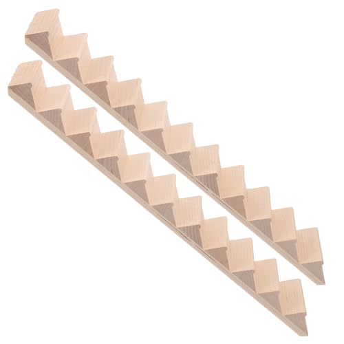 DECHOUS 2 Stück Puppenhaus DIY Zubehör Teilig Stufig ohne Handlauf Hochwertige Treppenmodelle für Puppenstube Diorama und Miniatur Möbel Schmuck DECHOUS 2 Stück Puppenhaus DIY Zubehör Teilig Stufig ohne Handlauf Hochwertige Treppenmodelle für Puppenstube Diorama und Miniatur Möbel Schmuck von DECHOUS