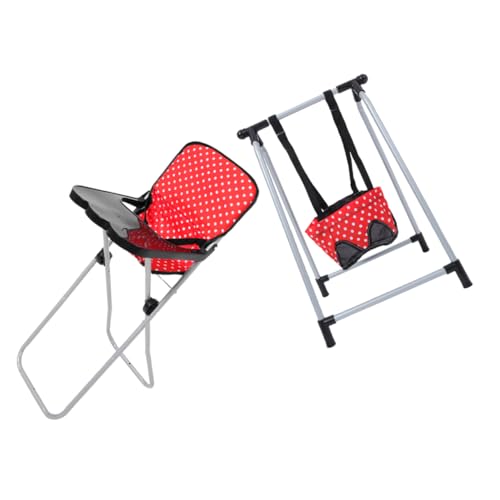 DECHOUS 2 Stück Puppenzubehör Zubehör für Babypuppen Babydoll-Zubehör für Kleinkinder Hochstühle für Babypuppen Babydoll-Hochstuhl Puppenstuhl für Babys Stoff rot DECHOUS 2 Stück Puppenzubehör Zubehör für Babypuppen Babydoll-Zubehör für Kleinkinder Hochstühle für Babypuppen Babydoll-Hochstuhl Puppenstuhl für Babys Stoff rot von DECHOUS
