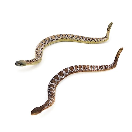 DECHOUS 2 Stück Simulation Schlangendekoration für kinderspielzeug Tiermodelle Kid Toys Toys realistische Tierfiguren realistische Schlangenfigur Streichquellen PVC DECHOUS 2 Stück Simulation Schlangendekoration für kinderspielzeug Tiermodelle Kid Toys Toys realistische Tierfiguren realistische Schlangenfigur Streichquellen PVC von DECHOUS