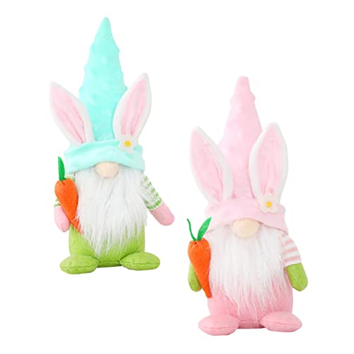 DECHOUS 2 Stück Spitzhut-Kaninchen-Puppe osterfiguren Easter Bunny Easter Decorations Osterhasen Pärchen osterhasen Figuren Plüsch Kaninchenzwerge Valentinstag Gnom ostertag Puppe Stoff DECHOUS 2 Stück Spitzhut-Kaninchen-Puppe osterfiguren Easter Bunny Easter Decorations Osterhasen Pärchen osterhasen Figuren Plüsch Kaninchenzwerge Valentinstag Gnom ostertag Puppe Stoff von DECHOUS