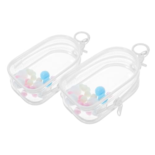 DECHOUS 2 Stück Taschenvitrine Für Figuren Puppenvitrine Mini Figurenvitrine Puppenaufbewahrungstasche Puppenvitrine Kleine Puppen Badezimmerdekoration Transparentes PVC DECHOUS 2 Stück Taschenvitrine Für Figuren Puppenvitrine Mini Figurenvitrine Puppenaufbewahrungstasche Puppenvitrine Kleine Puppen Badezimmerdekoration Transparentes PVC von DECHOUS