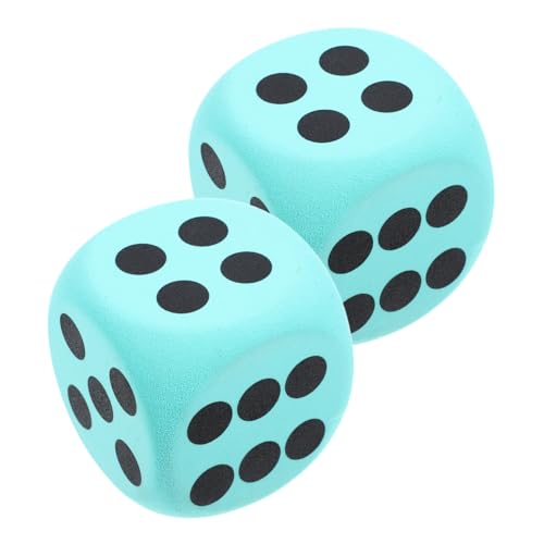 DECHOUS Sammeln Große Würfel Prop Aktivität 8cm Eva Würfel Weiche Würfel Jungen Und Mädchen Spiel Große Schaum Würfel Set von DECHOUS