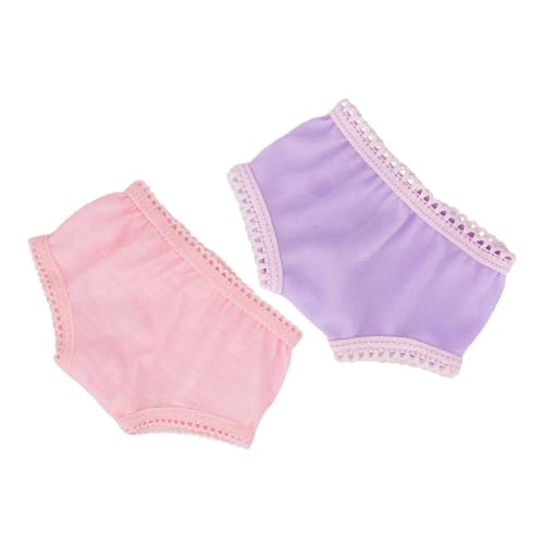 DECHOUS 2 Stück puppenkleidung Puppen Kleidung doll Accessories Puppen Klamotten Puppen-Accessoires für Spielzeugpuppen Spielzeughöschen Unterhose für Stoff DECHOUS 2 Stück puppenkleidung Puppen Kleidung doll Accessories Puppen Klamotten Puppen-Accessoires für Spielzeugpuppen Spielzeughöschen Unterhose für Stoff von DECHOUS