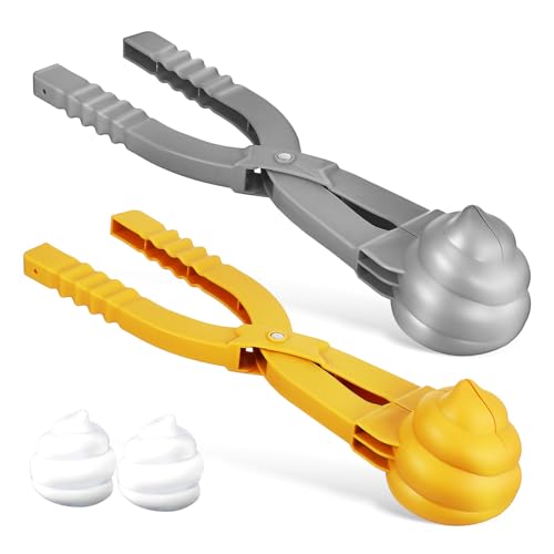 DECHOUS 2 Stück schneeballmaschinen schneeballzange Schneeballclip schneeballenzange Schneeballhaltbarkeit Schneeballhersteller Gestalter Schneespielzeug Schneemaschine Plastik DECHOUS 2 Stück schneeballmaschinen schneeballzange Schneeballclip schneeballenzange Schneeballhaltbarkeit Schneeballhersteller Gestalter Schneespielzeug Schneemaschine Plastik von DECHOUS