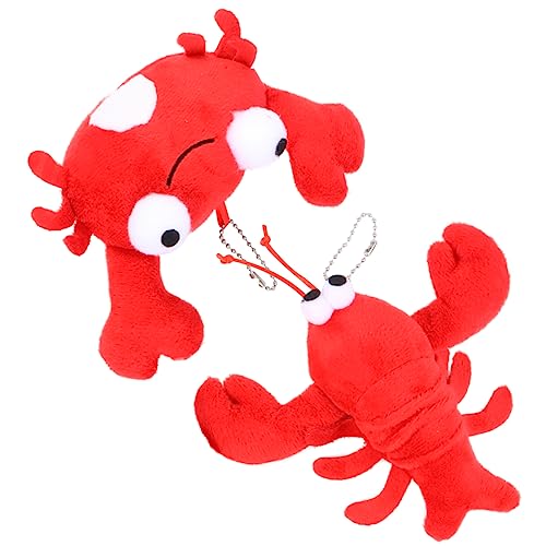 DECHOUS 2 Stücke Krabbenpuppe Der Hummer Mini Plushies Flauschiger Anhänger Hummer Anhänger Hummer Plüschtier Krabben Plüschtier Pp Baumwolle Rot DECHOUS 2 Stücke Krabbenpuppe Der Hummer Mini Plushies Flauschiger Anhänger Hummer Anhänger Hummer Plüschtier Krabben Plüschtier Pp Baumwolle Rot von DECHOUS