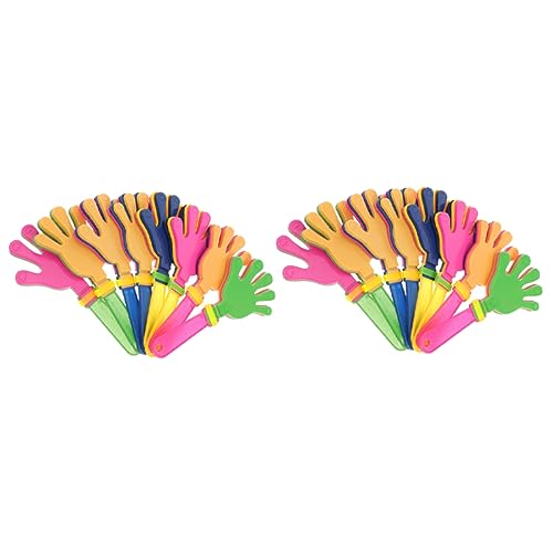 DECHOUS 20 Stück Klatsch Jubel Requisiten Jubel Requisiten Konzert Requisiten Leuchtende Party Vorräte Jubel Tools Party Krachmacher Jubel Requisite Requisiten Kinderspielzeug von DECHOUS