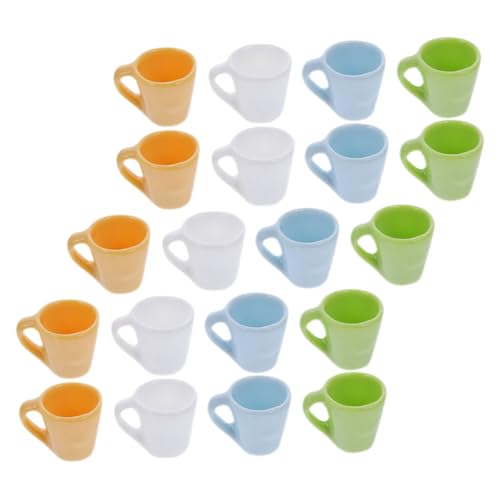 DECHOUS 20 Stück Mini-Tasse winzige Tassen Kleiner Becher Puppenhausdekor Mini-Becher Cute Mugs Tiny Cup puppenhauszubehör Mini-Foto-Requisiten Miniaturen Tassen Miniaturmodell Harz DECHOUS 20 Stück Mini-Tasse winzige Tassen Kleiner Becher Puppenhausdekor Mini-Becher Cute Mugs Tiny Cup puppenhauszubehör Mini-Foto-Requisiten Miniaturen Tassen Miniaturmodell Harz von DECHOUS