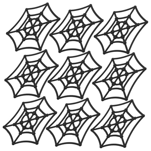 DECHOUS 20 Stück Spinnennetz Halloween Spinnennetz Streich Halloween Neuheitsspielzeug Halloween Dekorationen Gruselige Partytütenfüller Halloween Miniatur Riesenornamente von DECHOUS