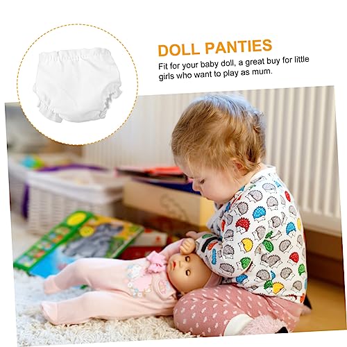 DECHOUS 20 Stück Teiliges Puppenunterwäsche Mini Doll Panties aus Weichem Material Praktische Doll Clothes Zubehör für Spielpuppen für Puppenkleiderschrank Langlebig und Kompakt von DECHOUS