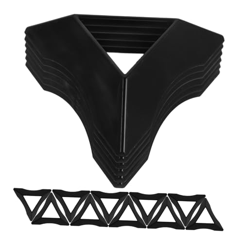 DECHOUS 20 Stück Zauberwürfelbasis Steht Aufbewahrungswürfel Displayhalter Basis Anzeigen Puzzle Stativ Basen Stand Würfelständer Würfelhalter Black Stck von DECHOUS