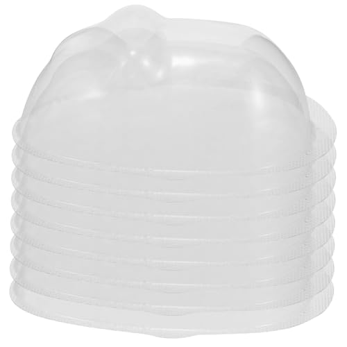 DECHOUS 20 Stück Zubehör Für Puppenmasken Gesicht Miniatur Staubmaske Make-up-tücher Machen Sie Es Mini-Essen Bausatz Wischt Puppenhaus Ehrliche Tücher Displayabdeckung Plastik von DECHOUS