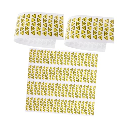 DECHOUS 200 Stück Aufkleber zur Anzeige von Stromschlägen -Aufkleber Warnaufkleber vor Elektroschocks Hochspannungsaufkleber Aufkleber mit Warnschildern PVC Yellow DECHOUS 200 Stück Aufkleber zur Anzeige von Stromschlägen -Aufkleber Warnaufkleber vor Elektroschocks Hochspannungsaufkleber Aufkleber mit Warnschildern PVC Yellow von DECHOUS