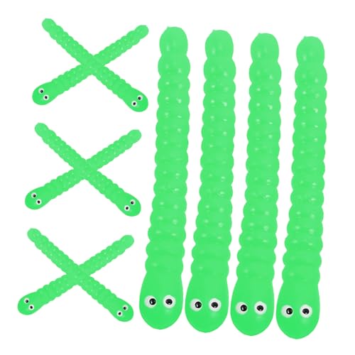DECHOUS 20Stücke Dehnbares Sinnesspielzeug Raupenspielzeug Zur Angstlinderung Sensorisches Zappelspielzeug Für Erwachsene Desktop Ornament Und Partygeschenk von DECHOUS