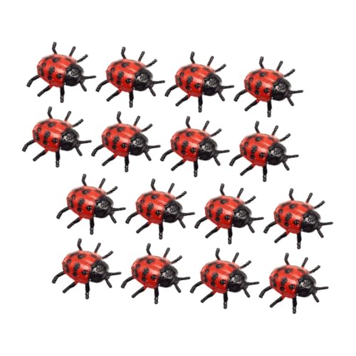 DECHOUS 22 Stück Gruselige Streichrequisiten Insekt Miniatur Party Marienkäfer Modelle Dame Streichquellen Halloween- Schwierige Requisiten Rot PVC-Kunststoff DECHOUS 22 Stück Gruselige Streichrequisiten Insekt Miniatur Party Marienkäfer Modelle Dame Streichquellen Halloween- Schwierige Requisiten Rot PVC-Kunststoff von DECHOUS