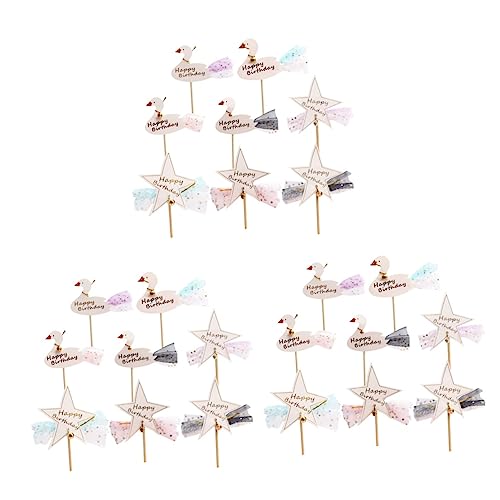 DECHOUS 24 Stück Geburtstagskuchenaufsätze Cupcake Topper Essbarer Stern Dessert Topper Glitzernd Hochzeitstorten Ornament Geburtstagskuchen Dekorationen Geburtstagsparty DECHOUS 24 Stück Geburtstagskuchenaufsätze Cupcake Topper Essbarer Stern Dessert Topper Glitzernd Hochzeitstorten Ornament Geburtstagskuchen Dekorationen Geburtstagsparty von DECHOUS