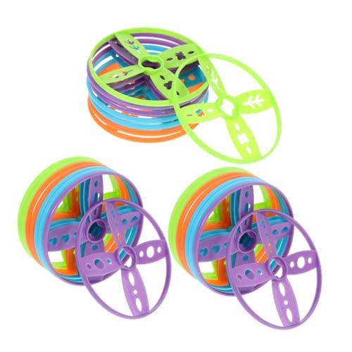 DECHOUS 24-teiliges -ergänzungsset: Hand-/fuß-angetriebene Discs, Spielzeug Für Outdoor-sportspiele – Strand-spielrequisite Für Kinder DECHOUS 24-teiliges -ergänzungsset: Hand-/fuß-angetriebene Discs, Spielzeug Für Outdoor-sportspiele – Strand-spielrequisite Für Kinder von DECHOUS