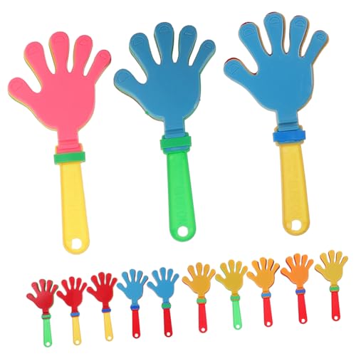 DECHOUS 24St Party-Handklatscher das Klöppellicht Lärm Handhorn Geräuschmacher Blechflöte Festival-Party-Handklöppel Handklöppel Krachmacher Kinderspielzeug Kinderklöppel Jubelklöppel Abs von DECHOUS