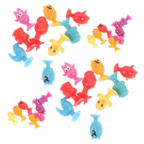 DECHOUS 24Stücke Mini Saugnapf Monster Tierspielzeug Für Zufallsmuster Lustige Sucker Puppen Spielzeuge Für Kleinkinder Für Badewanne Und Unterwegs DECHOUS 24Stücke Mini Saugnapf Monster Tierspielzeug Für Zufallsmuster Lustige Sucker Puppen Spielzeuge Für Kleinkinder Für Badewanne Und Unterwegs von DECHOUS