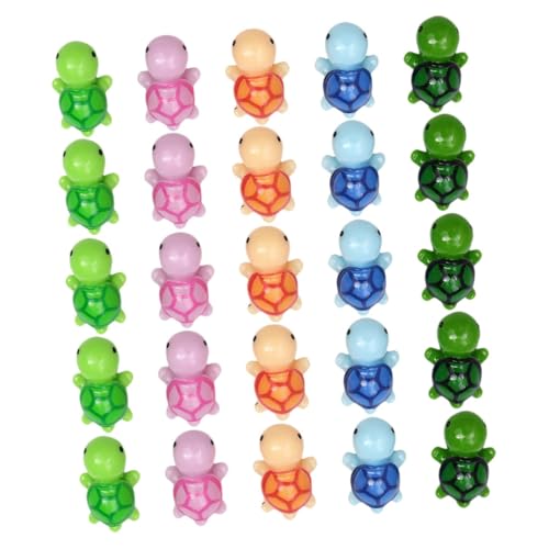 DECHOUS 25 Stück kleine Schildkrötenpuppe Mini-Schildkröten lustige deko Figuren Mini Schildkröten Figur Schildkröten im Garten Minifiguren winzige Figuren Miniaturen Harz DECHOUS 25 Stück kleine Schildkrötenpuppe Mini-Schildkröten lustige deko Figuren Mini Schildkröten Figur Schildkröten im Garten Minifiguren winzige Figuren Miniaturen Harz von DECHOUS