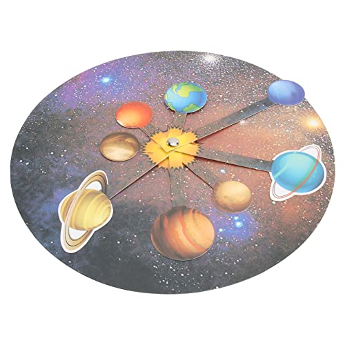 DECHOUS 2Sätze DIY Material Kit Für Basteln Eines Solar System Bastelmaterial Für Herstellung Der Planeten des Sonnensystems Für Kreative Projekte von DECHOUS