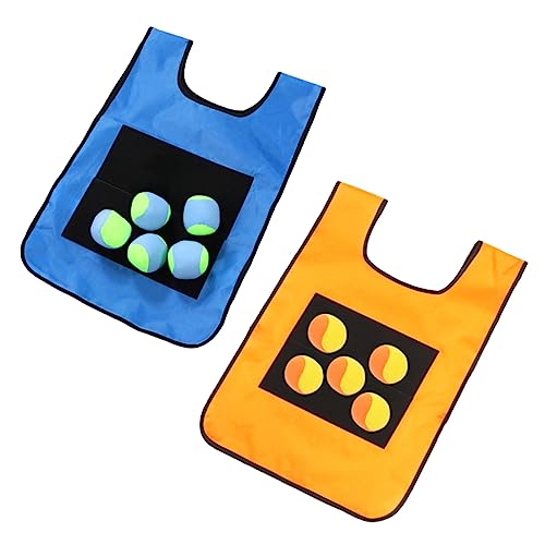 DECHOUS 2Sätze Klebriges Ballspielzeug Für Interaktives Eltern Junge Mädchen Mit Bunten Bällen Für Outdoor Aktivitäten Fördert Hand Augen Koordination von DECHOUS