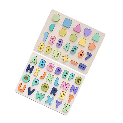 DECHOUS 2Sätze Kreatives Puzzle Aus Farbenfrohe Für Jahre Frühe Bildung Lustige Rätsel Für Kleinkinder von DECHOUS